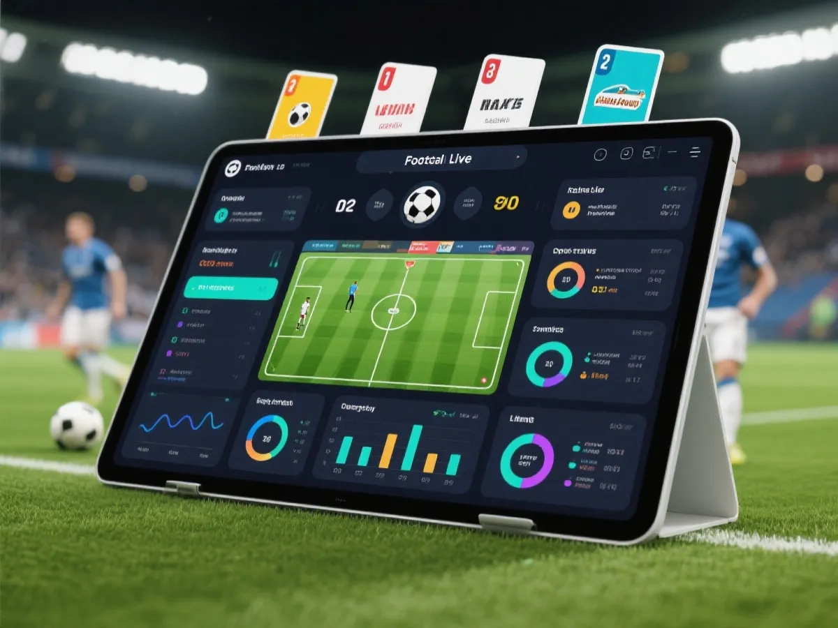 世界杯官方App比分直播界面展示